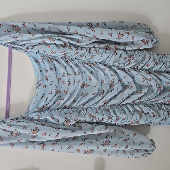 More to Come | Jaliyah Ruched Mini Dress - Picture 7 of 7